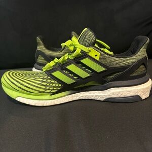 Adidas Men's Neon Green Athletic Shoes